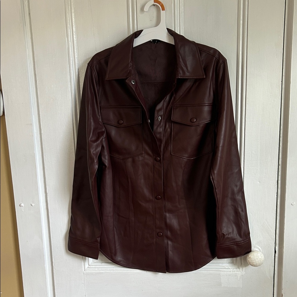 Women's Brown Leather Jacket